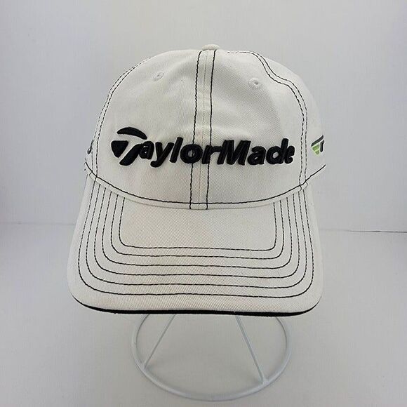 TaylorMade RBZ R11s White Gold Adjustable Hat Cap OS - Picture 1 of 6